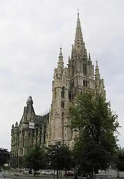 iglesia de Nuestra Señora del suburbio de Laeken, Bruselas (1854-1874)