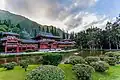 El templo de Byodo-In en la isla de Oahu en Hawái, Estados Unidos