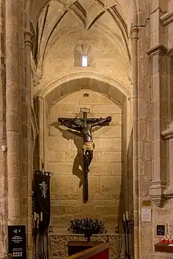 Cristo Negro de Cáceres (s. XIV).