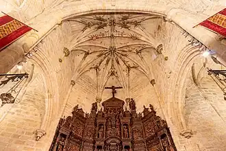 Bóveda sobre el Altar Mayor.