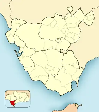 Cádiz ubicada en Provincia de Cádiz