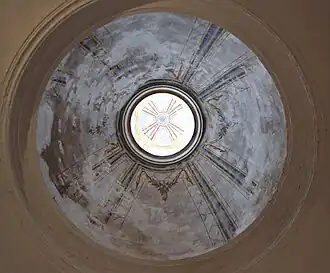 Cúpula de una capilla lateral.