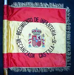 Estandarte del RIMZ Castilla n.º 16