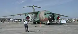 Avión de transporte Kawasaki C-1.