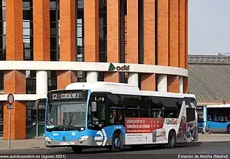 C2 en Estación de Atocha (Madrid) agosto 2021