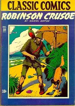 Robinson Crusoe número 10.