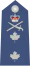 Insignia de mayor general de la Real Fuerza Aérea Canadiense.