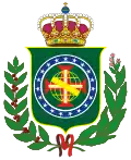 Escudo de armas del Reino de Brasil (1822).