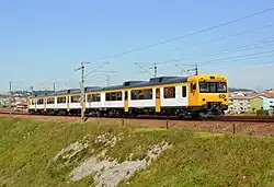 Automotores alquilados por CP en la línea del Miño (Portugal).