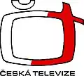 Primer logo de ČT usado desde 1993 hasta 1997.