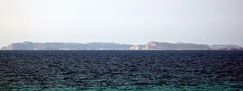 Vista desde Mallorca
