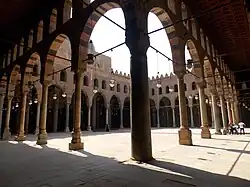 Mezquita de al-Nasir Muhammad (construida en 1318 y modificada en 1335) en la Ciudadela de El Cairo