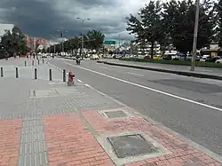 Calle 100 cerca de la autopista Norte