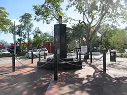 Monumento a la invasión de bahía de Cochinos, inaugurado en 1971.