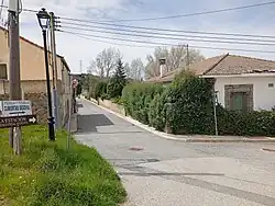 Vista de una de las calles del arrabal