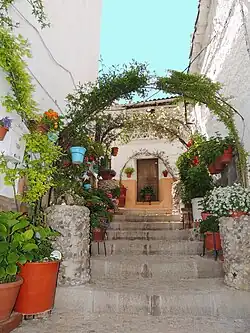 Calle del casco antiguo de Orcera