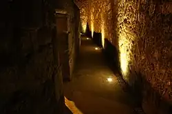 Callejón de las Siete Esquinas, en Bayona (España).