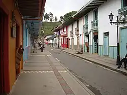 La Calle Real de Salento.