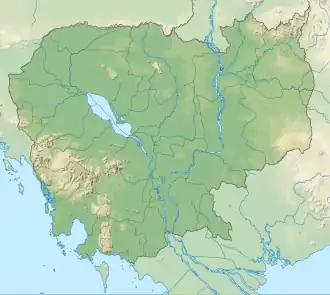 Lago Tonlé ubicada en Camboya
