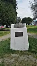 Busto en Punta Arenas.