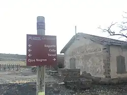 Antigua Estación del Ferrocarril de Sierra Menera de Santa Eulalia. Punto de Acceso a la Vía Verde de Ojos Negros