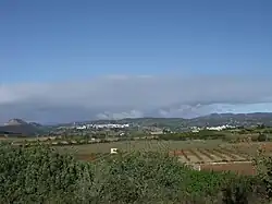 El castillo de Macastre es visible desde el de Turís.
