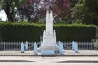 El monumento a los caídos.