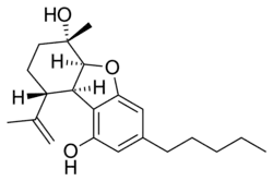 Chemical structure of cannabielsoin.