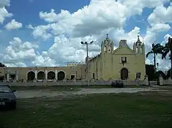 Iglesia principal de Cansahcab.
