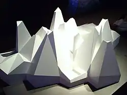 Maqueta del proyecto para el Museo de Cantabria, de Mansilla + Tuñón Arquitectos, adquirida en 2009 por el MoMA.