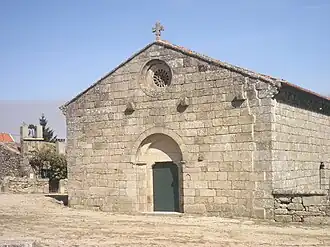 Capilla de Mileu, en la zona baja de la ciudad.