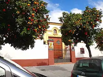 Puerta de salida de los pasos