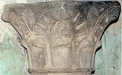 Capitel visigótico de Calvor