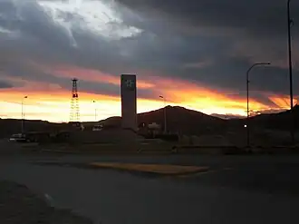 La empresa Capsa en la rotonda de Diadema.