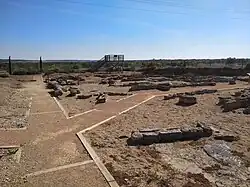 Vista de conjunto desde el acceso.