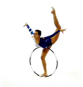 Carmen Acedo en el Campeonato Mundial de Alicante en 1993.