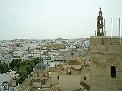 Carmona vista desde lo alto de la puerta de Sevilla