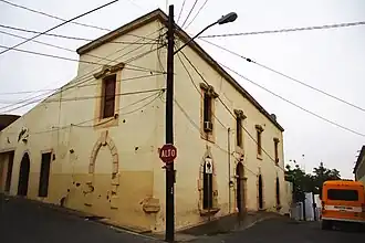 Casa parroquial en Nuevo León (México).
