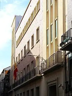 Casa Sindical en C/ Fray Luis de León, 7 (1942)