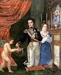 Alegoría de la boda de Pedro de Braganza y María Leopoldina de Habsburgo-Lorena, 1817.