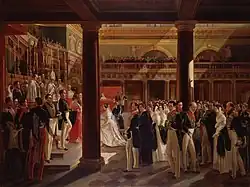 Matrimonio de la emperatriz Teresa Cristina de Borbón-Dos Sicilias (1846)