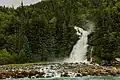 Cascada, Bocana de Chilkoot, Skagway, Alaska.