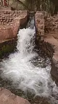 Cascada Artificial construida en el Balneario "El Molino"