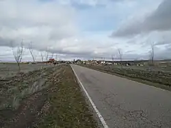 Entrada al municipio por carretera