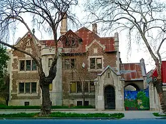 Residencia particular de Josué Smith Solar en el Barrio República (Santiago)