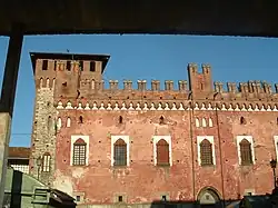 El castello en Cavaglià.