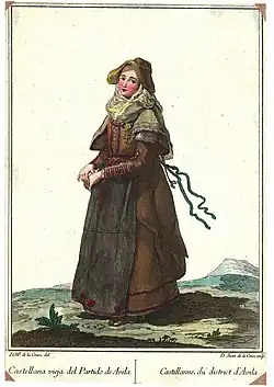 Castellana vieja de la provincia en el siglo XVIII