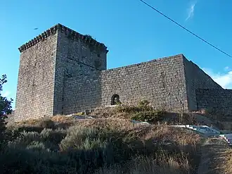 Castillo de Monforte de Rio Livre.