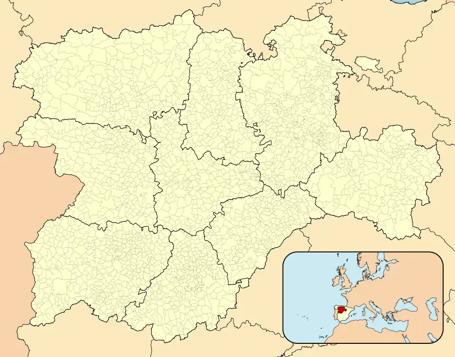 Fuente de la Reana, Ermita de San Juan con su huerta y la Senara ubicada en Castilla y León