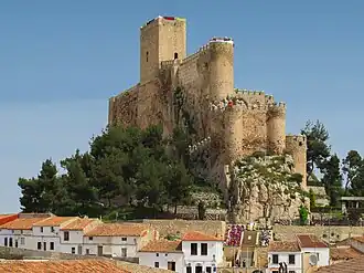 Castillo de Almansa, del siglo XIV